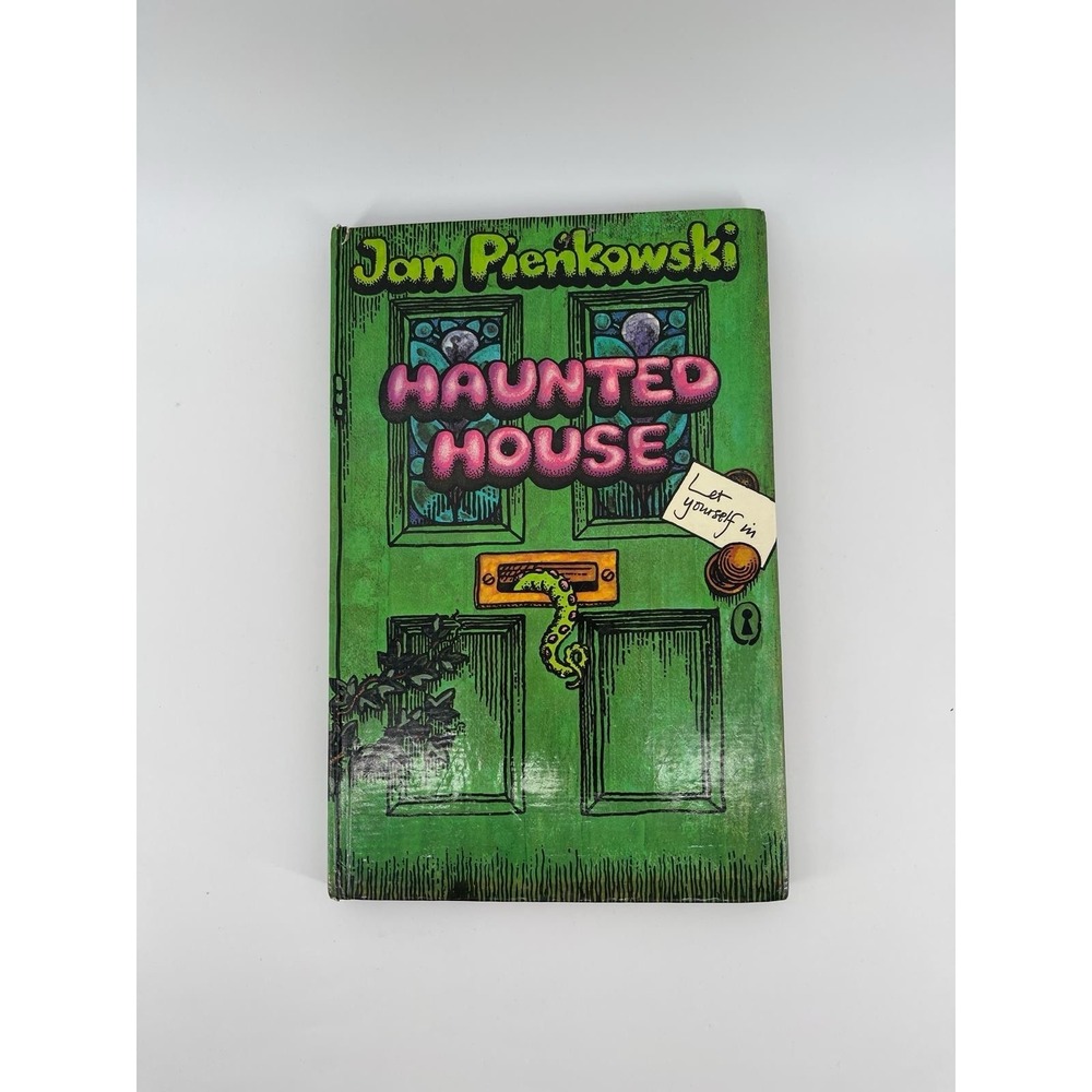 Haunted House Jan Pienkowski Pop Up Book Vintage Hardcover Dutton
